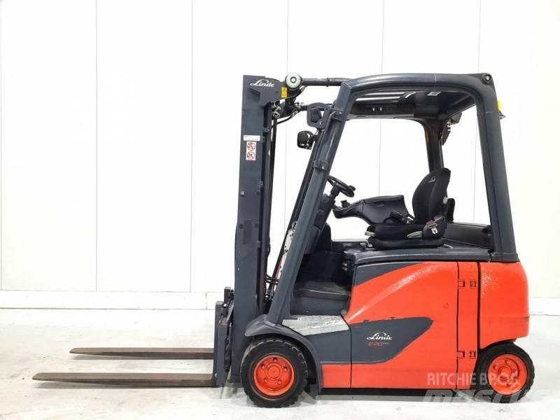 Linde E20PH-02 شاحنات ذات رافعات شوكية تعمل بالكهرباء