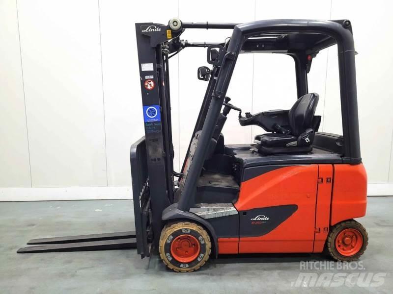 Linde E20PH-02 386 شاحنات ذات رافعات شوكية تعمل بالكهرباء