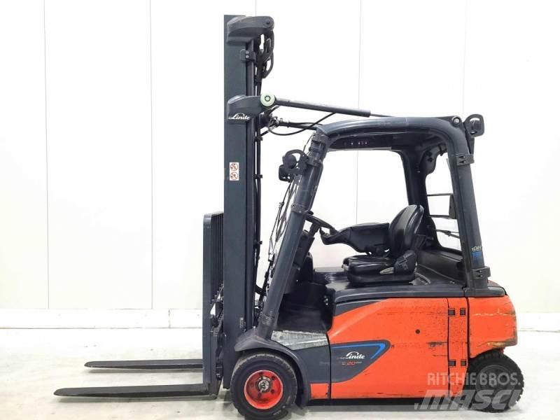 Linde E20PL-02 ION شاحنات ذات رافعات شوكية تعمل بالكهرباء