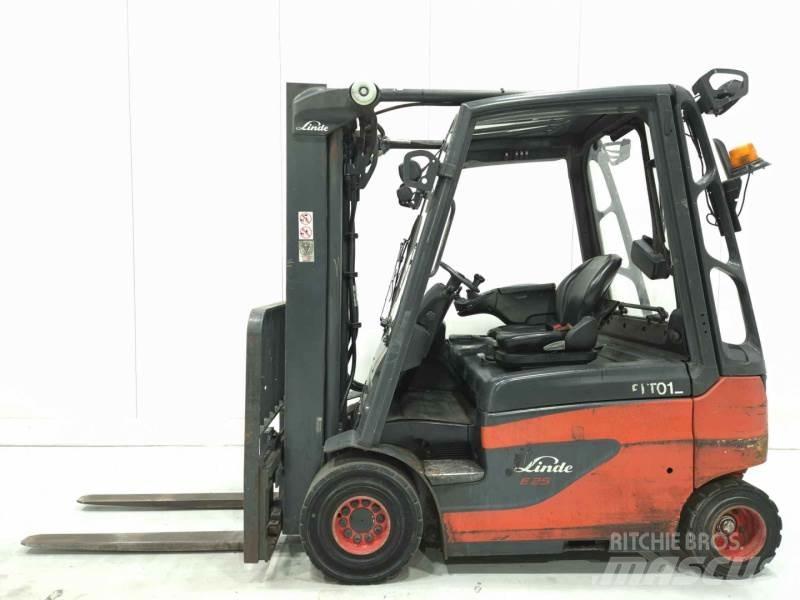 Linde E25-01 شاحنات ذات رافعات شوكية تعمل بالكهرباء