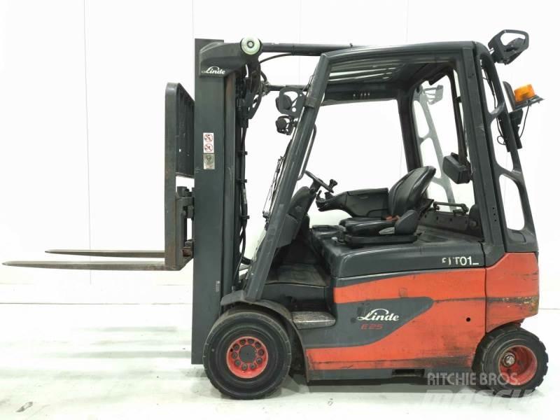 Linde E25-01 شاحنات ذات رافعات شوكية تعمل بالكهرباء