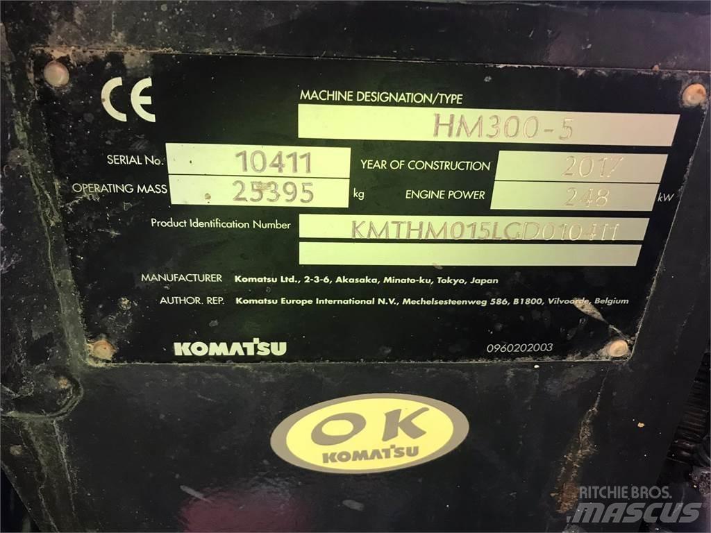 Komatsu HM300-5 ساحبات مفصلية