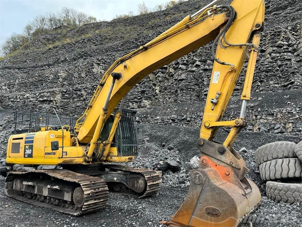 Komatsu PC360LC-10 حفارات زحافة