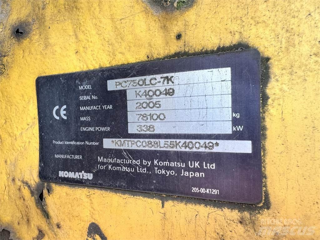 Komatsu PC750LC-7K حفارات زحافة