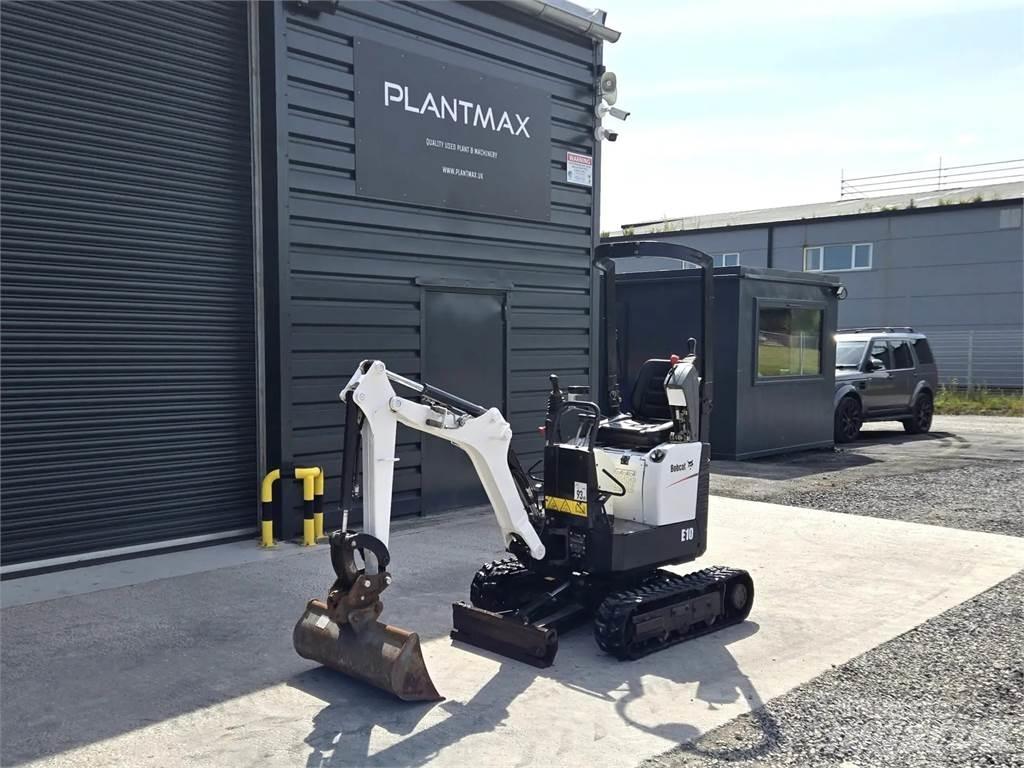 Bobcat E10 حفارات صغيرة أقل من 7 طن (حفارات صغيرة)