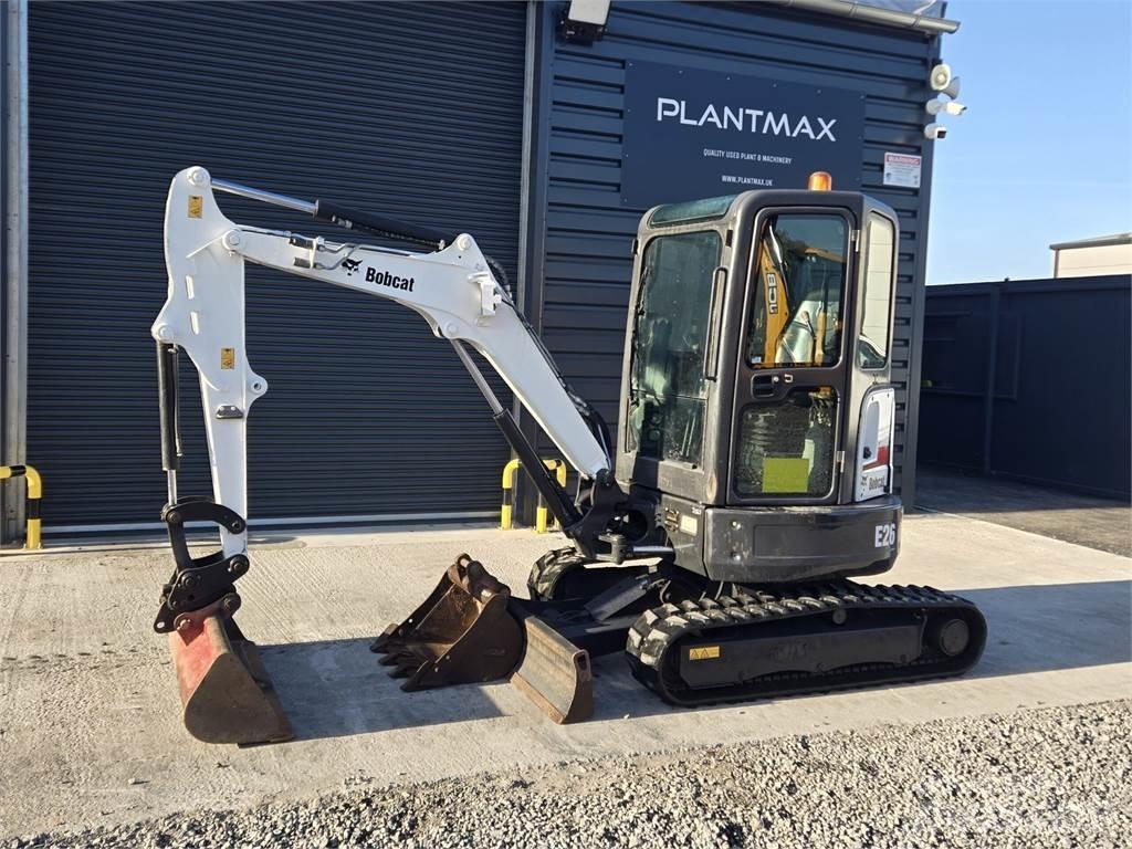 Bobcat E26 حفارات صغيرة أقل من 7 طن (حفارات صغيرة)