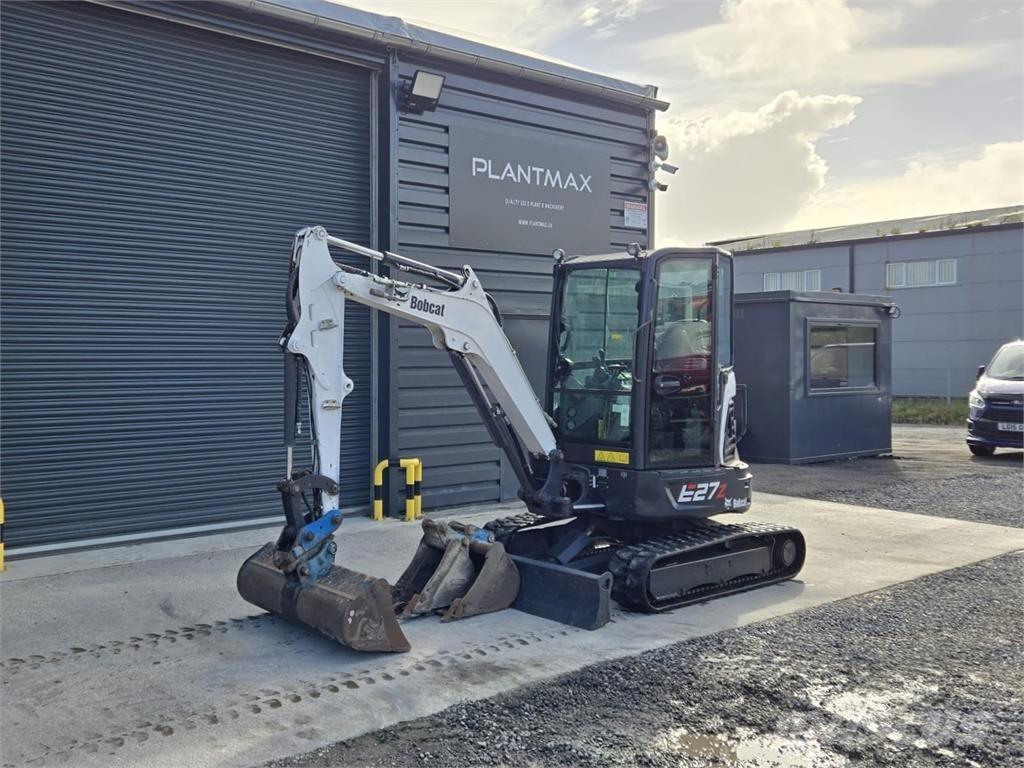Bobcat E27 حفارات صغيرة أقل من 7 طن (حفارات صغيرة)
