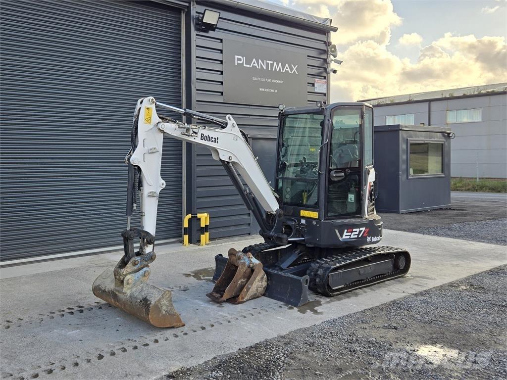 Bobcat E27 حفارات صغيرة أقل من 7 طن (حفارات صغيرة)