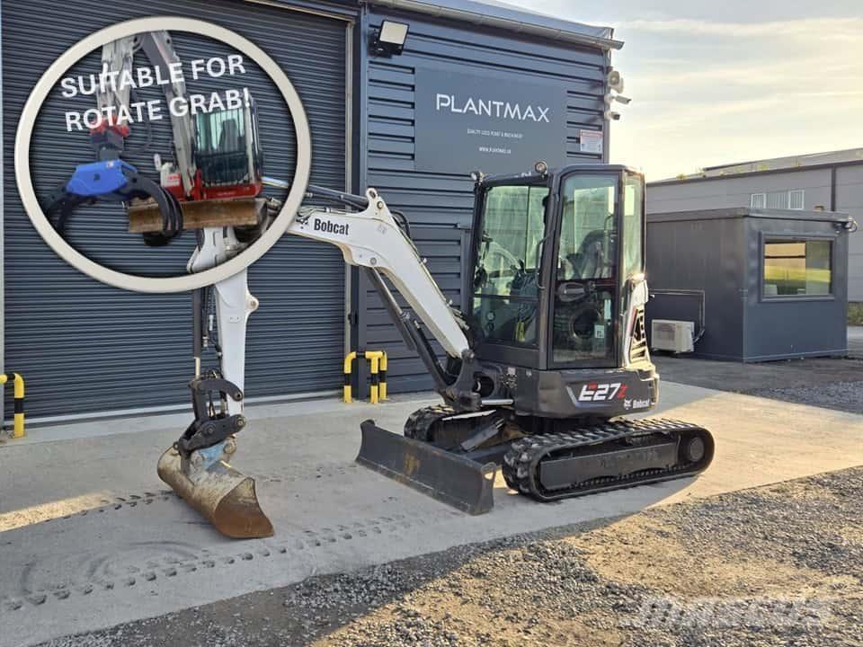 Bobcat E27 حفارات صغيرة أقل من 7 طن (حفارات صغيرة)