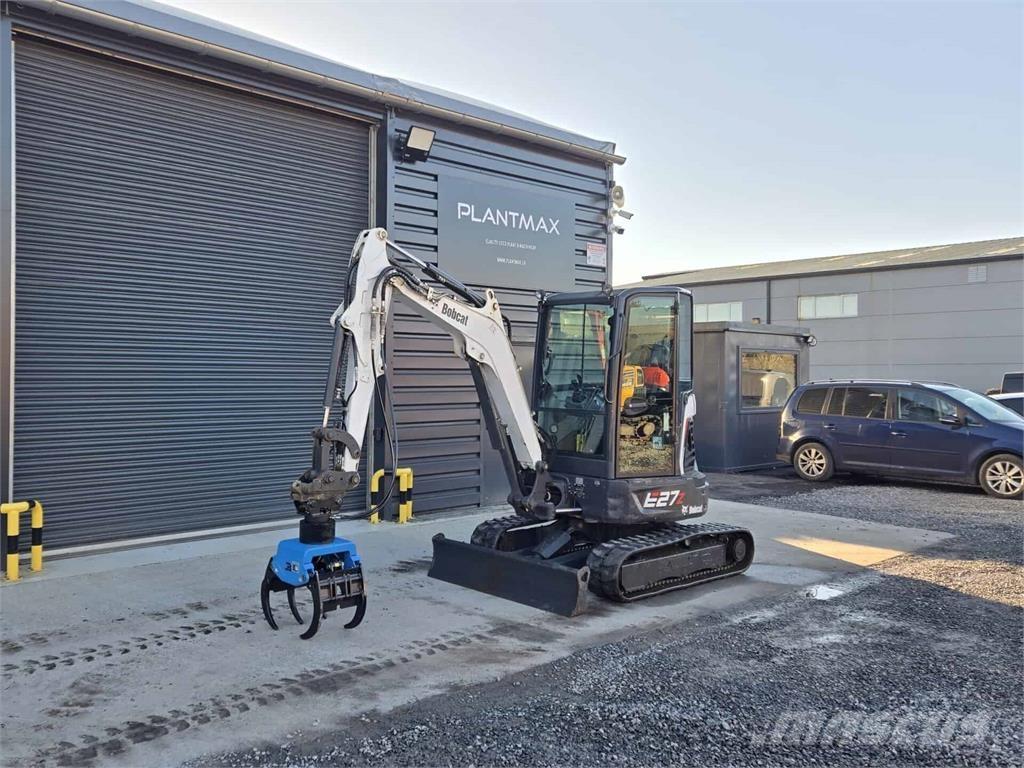 Bobcat E27 حفارات صغيرة أقل من 7 طن (حفارات صغيرة)
