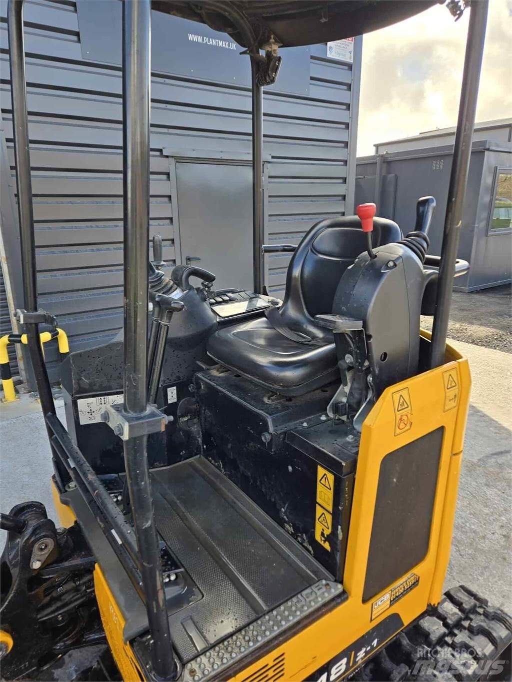 JCB 18Z حفارات صغيرة أقل من 7 طن (حفارات صغيرة)