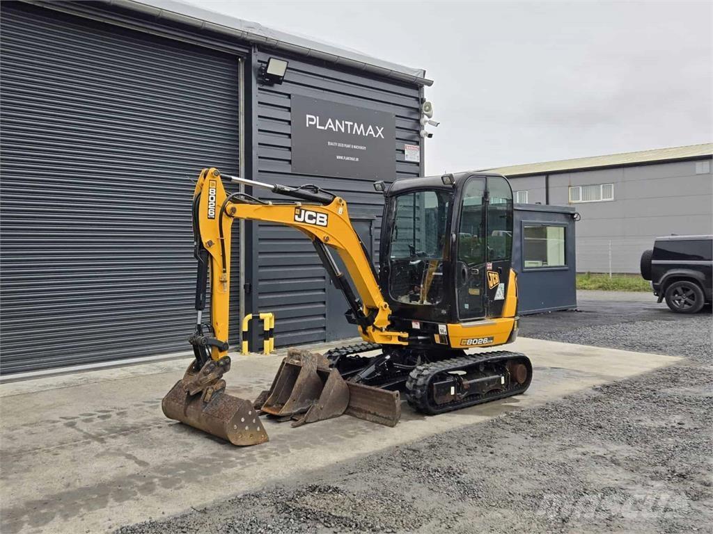JCB 8026 حفارات صغيرة أقل من 7 طن (حفارات صغيرة)