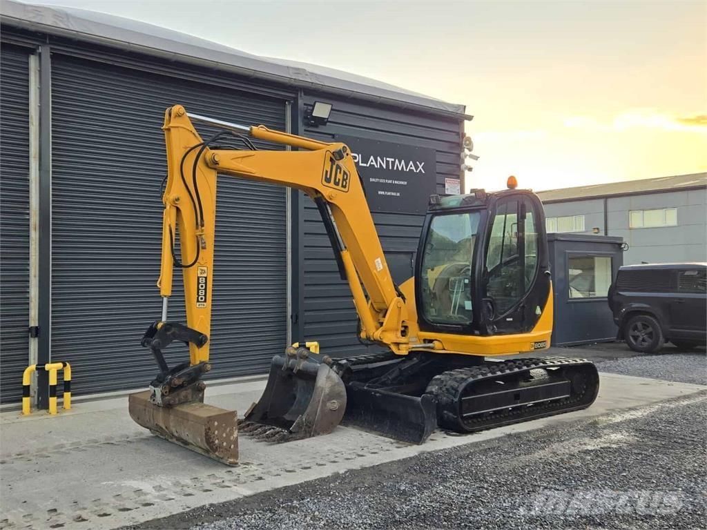 JCB 8080 حفارات وسط 7 طن - 12 طن