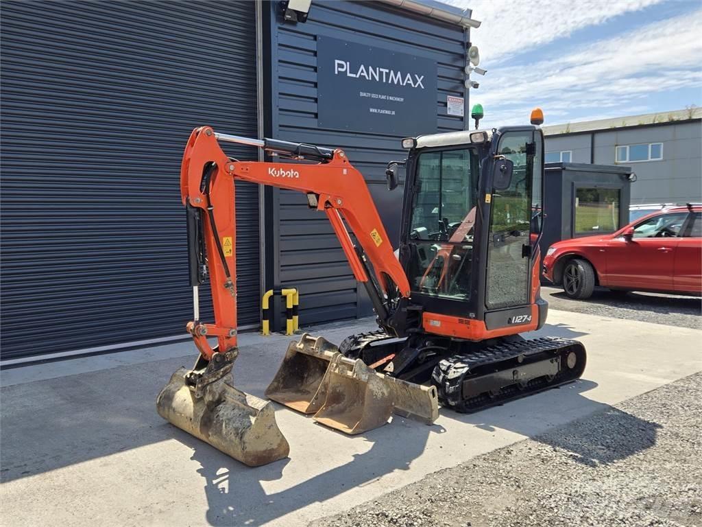 Kubota -- حفارات صغيرة أقل من 7 طن (حفارات صغيرة)