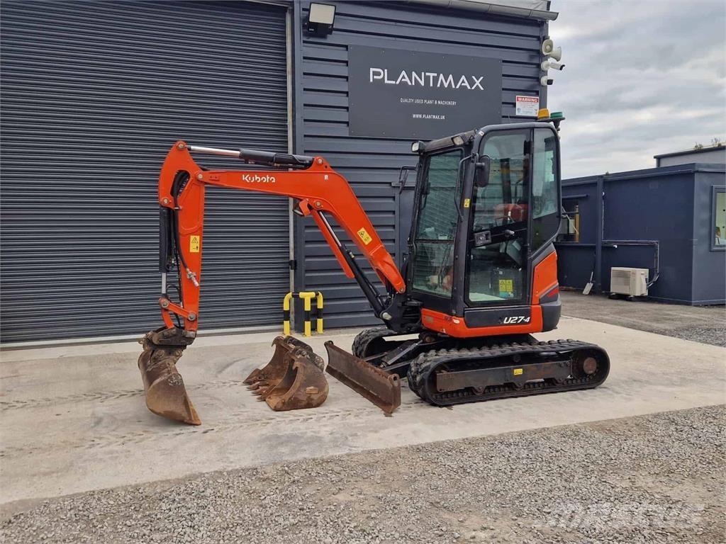 Kubota U27 حفارات صغيرة أقل من 7 طن (حفارات صغيرة)