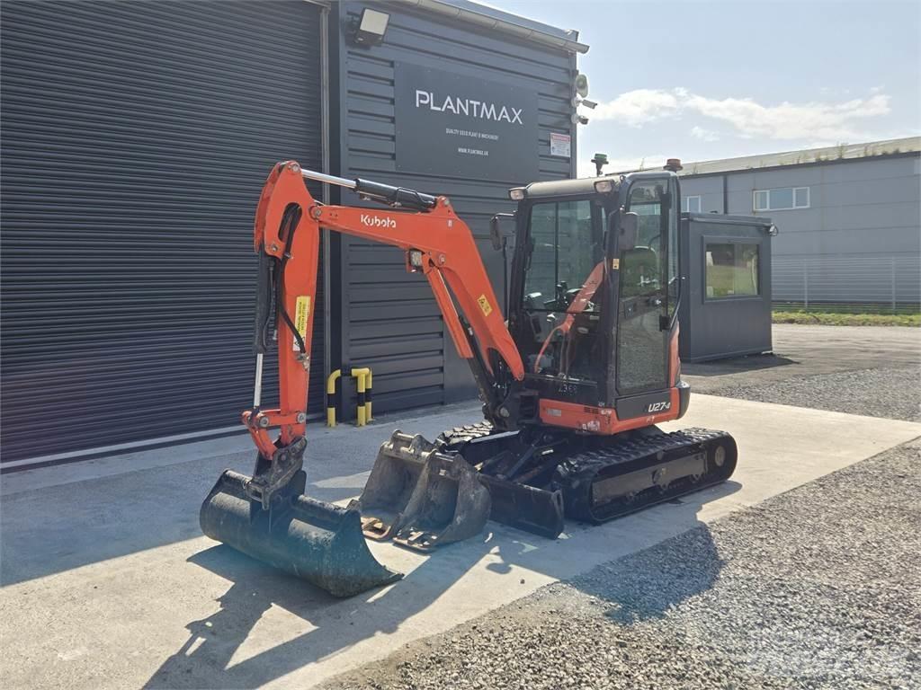 Kubota U27-4 حفارات صغيرة أقل من 7 طن (حفارات صغيرة)