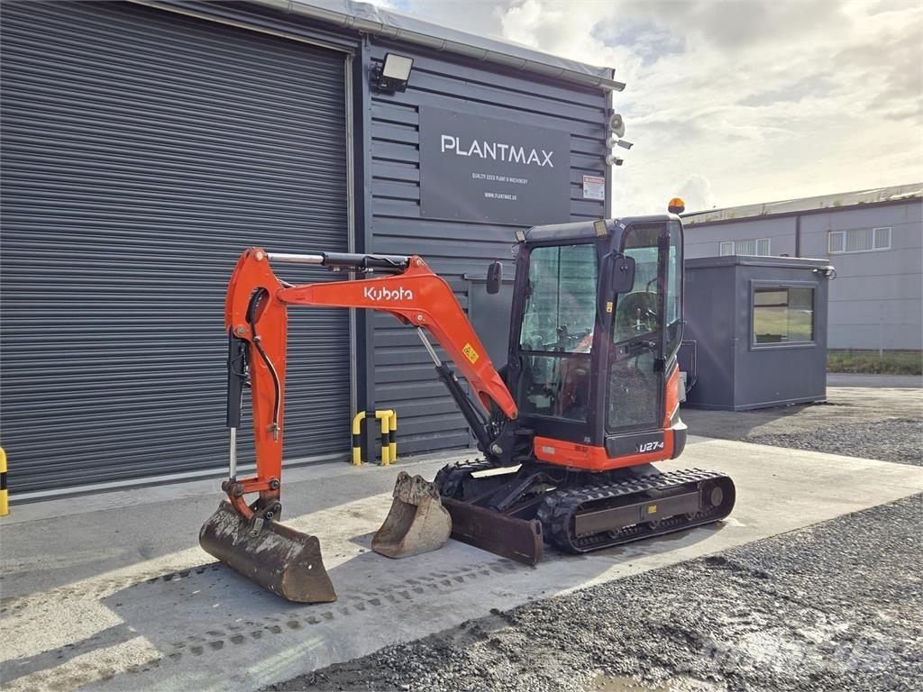 Kubota U27-4 حفارات صغيرة أقل من 7 طن (حفارات صغيرة)