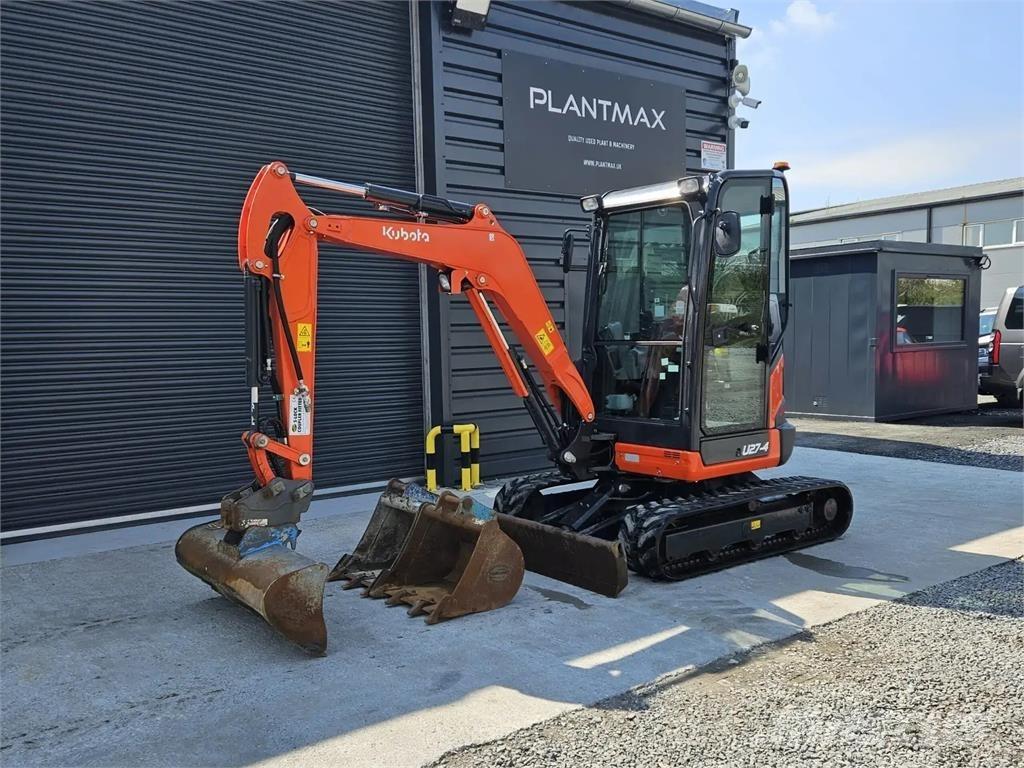 Kubota U27-4 حفارات صغيرة أقل من 7 طن (حفارات صغيرة)
