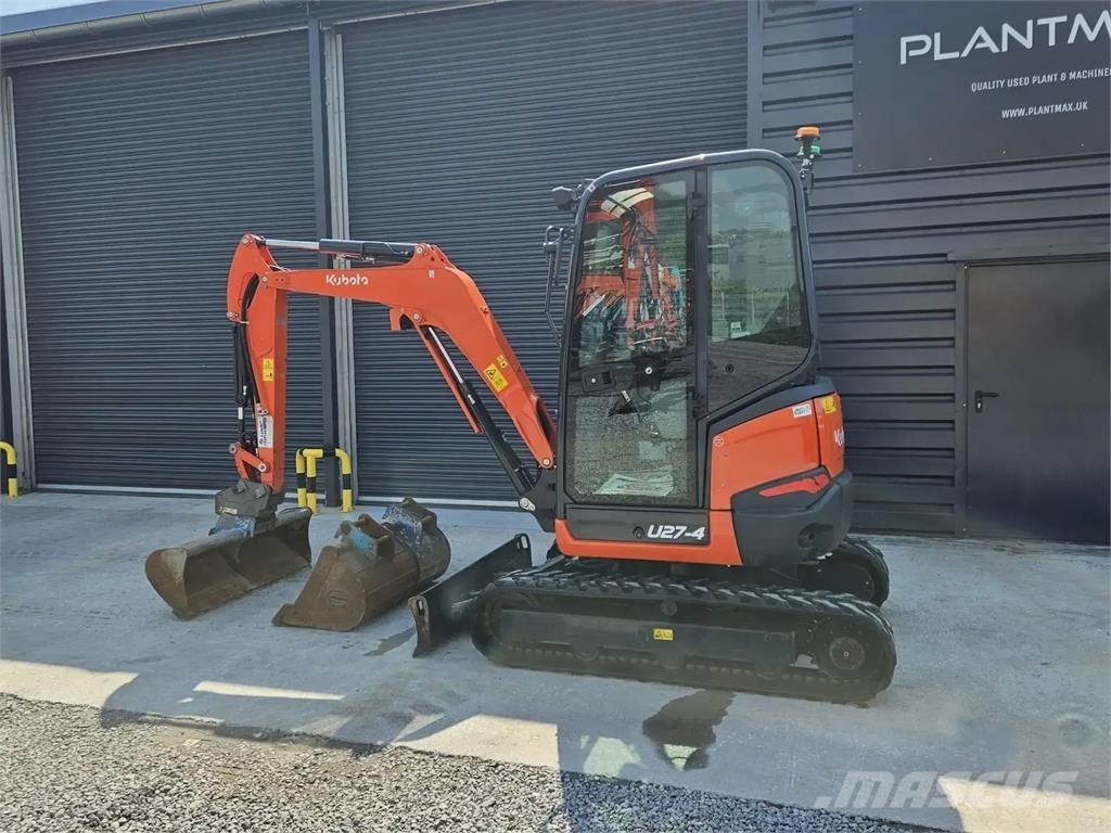 Kubota U27-4 حفارات صغيرة أقل من 7 طن (حفارات صغيرة)