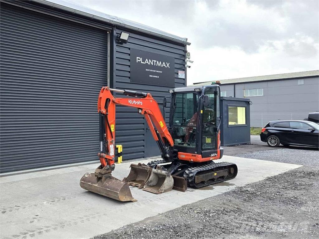 Kubota U27-4 حفارات صغيرة أقل من 7 طن (حفارات صغيرة)