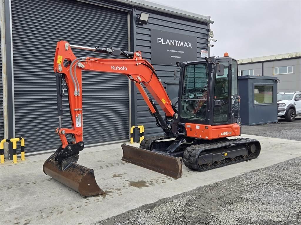 Kubota U50-5 حفارات صغيرة أقل من 7 طن (حفارات صغيرة)