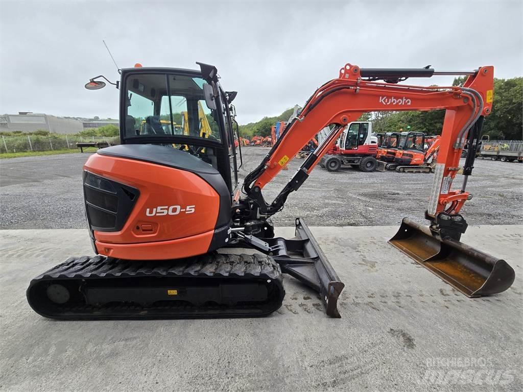 Kubota U50-5 حفارات صغيرة أقل من 7 طن (حفارات صغيرة)