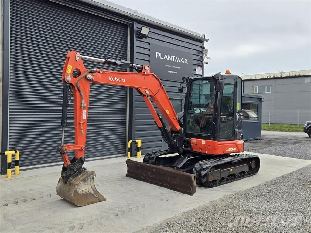 Kubota U50-5 حفارات وسط 7 طن - 12 طن