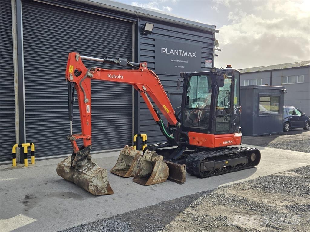 Kubota U50-5 حفارات وسط 7 طن - 12 طن