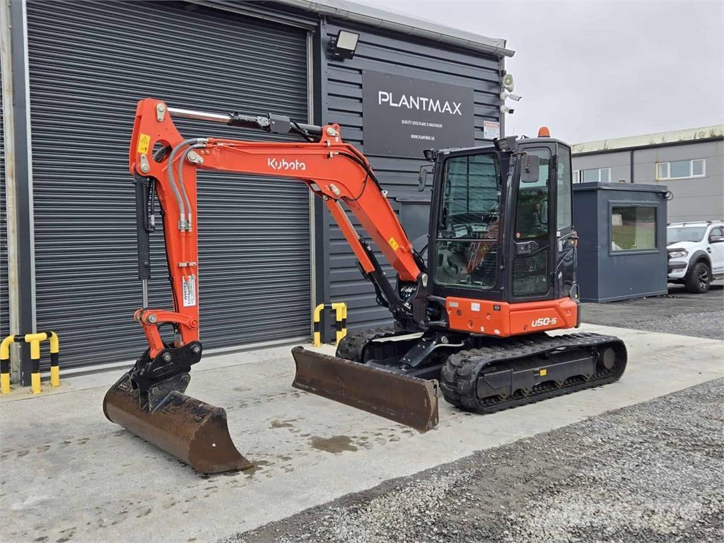 Kubota U50-5 حفارات وسط 7 طن - 12 طن