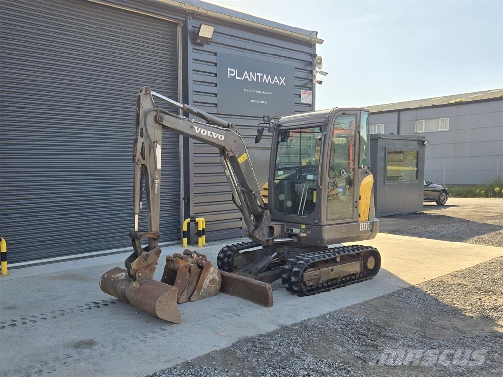 Volvo EC27C حفارات صغيرة أقل من 7 طن (حفارات صغيرة)