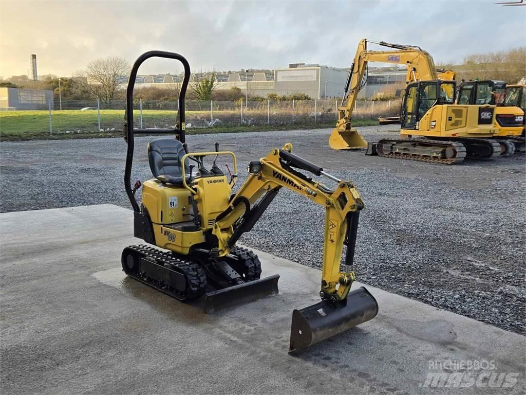 Yanmar SV08 حفارات صغيرة أقل من 7 طن (حفارات صغيرة)