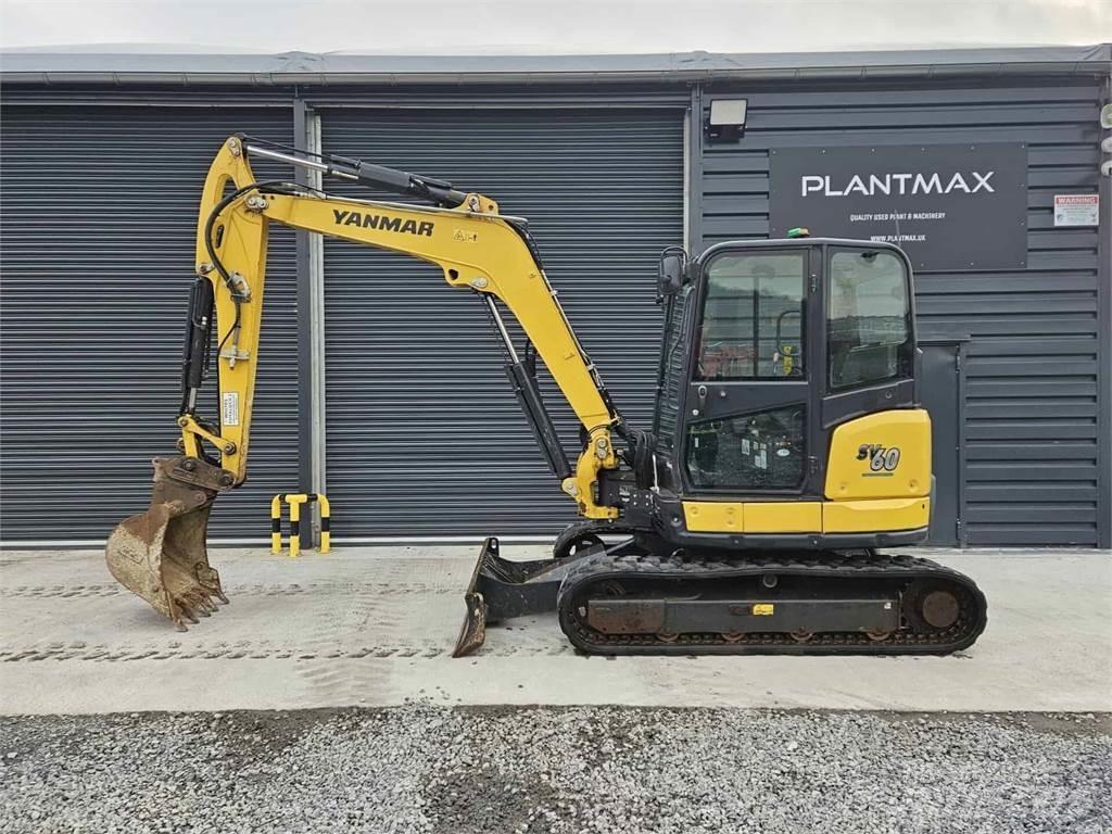 Yanmar SV60 حفارات صغيرة أقل من 7 طن (حفارات صغيرة)