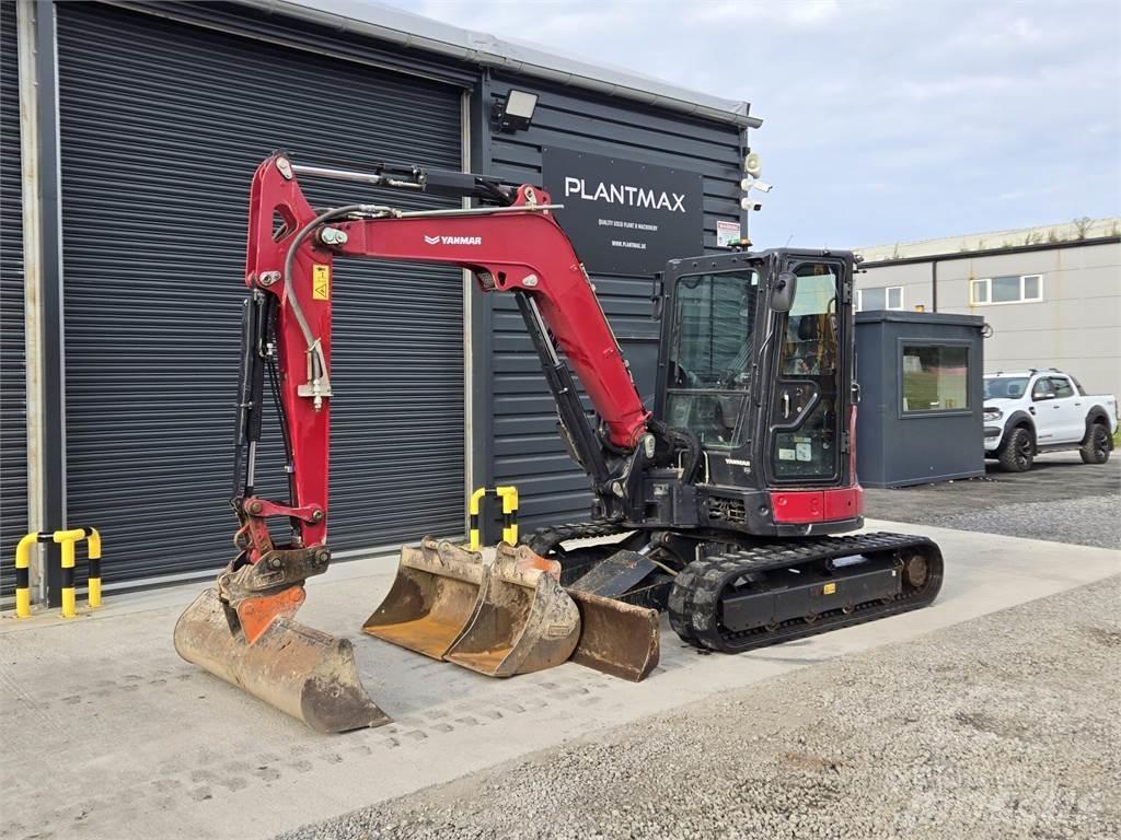 Yanmar VIO50 حفارات صغيرة أقل من 7 طن (حفارات صغيرة)