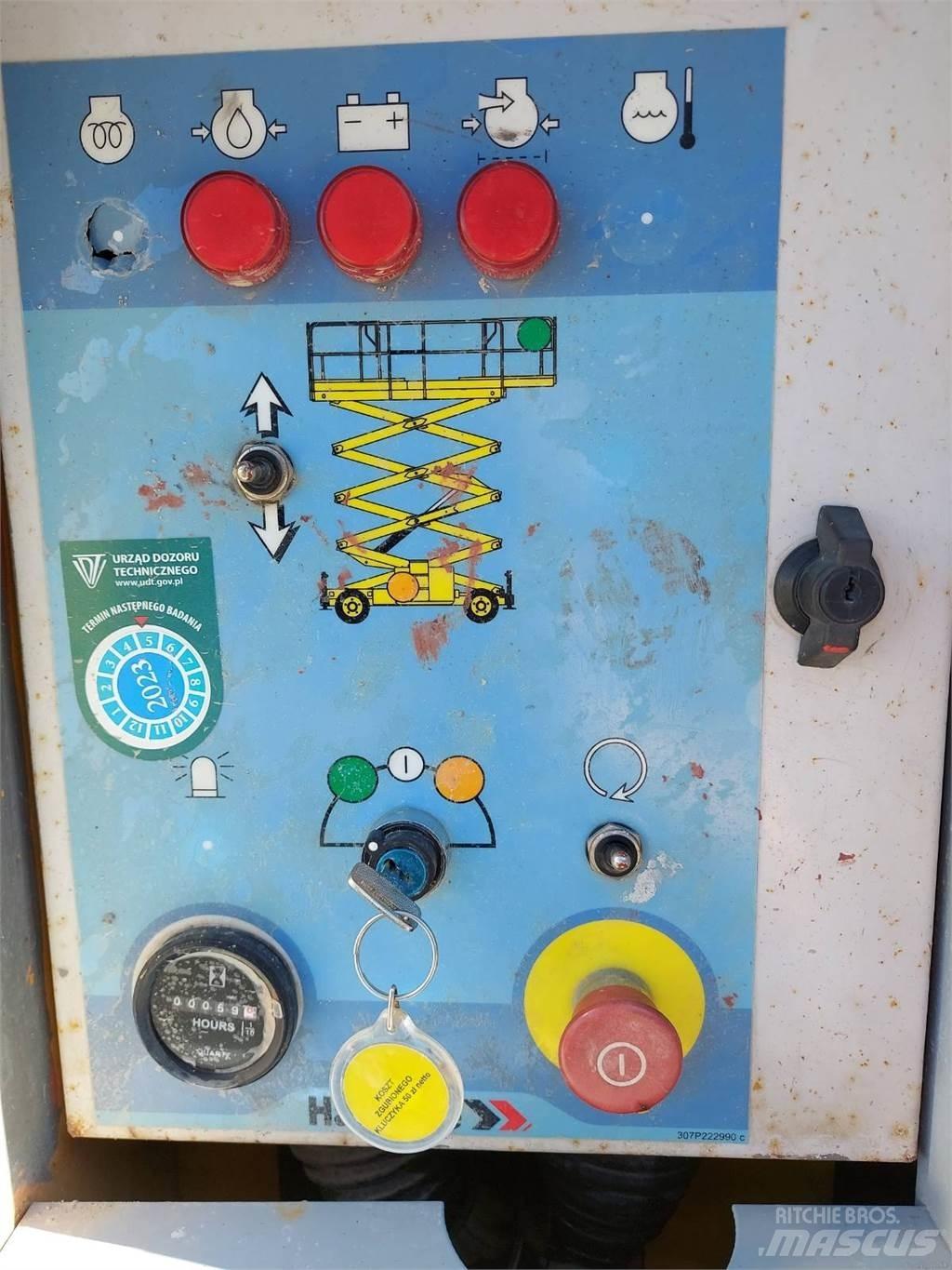 Haulotte H15SX رافعات مقصية الشكل