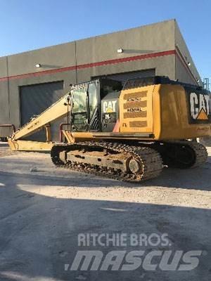 CAT 329EL Long Reach حفارات زحافة
