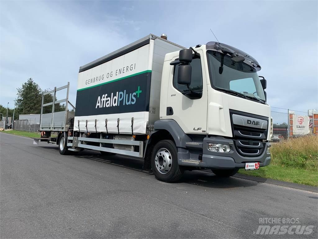 DAF LF210 4x2 FA شاحنات ذات هيكل صندوقي