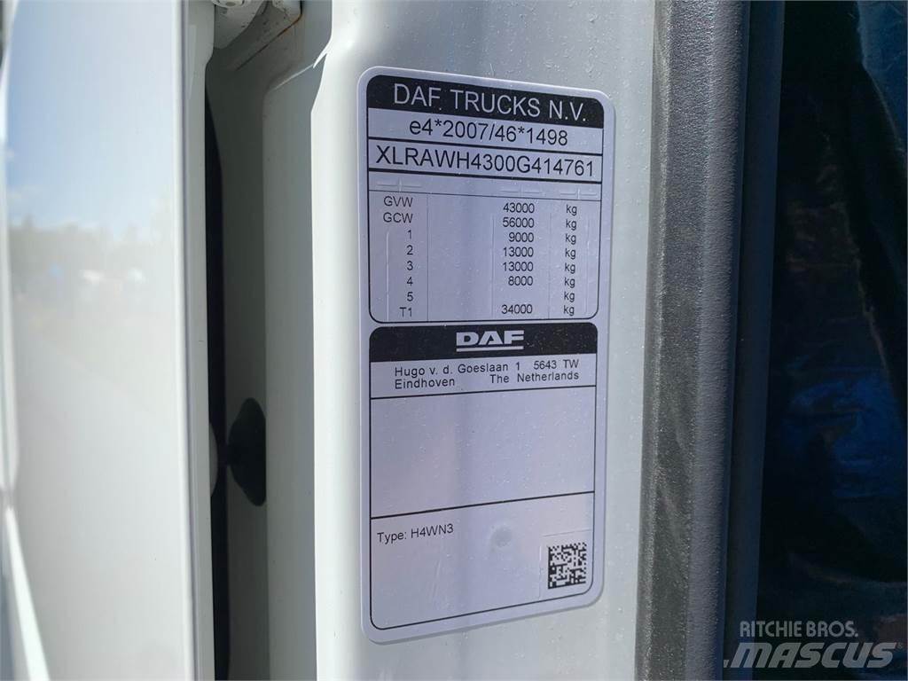 DAF XF 430 8x4*4 شاحنات بمقصورة وهيكل