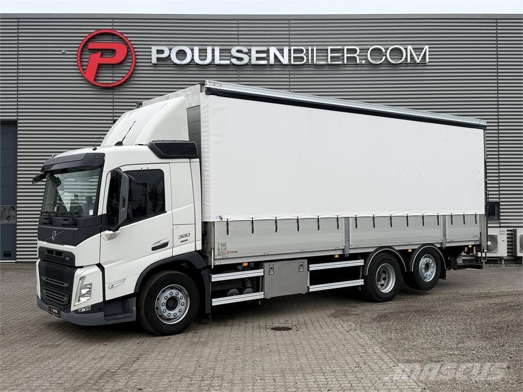 Volvo FM380 6x2*4 شاحنات بغطاء جانبي