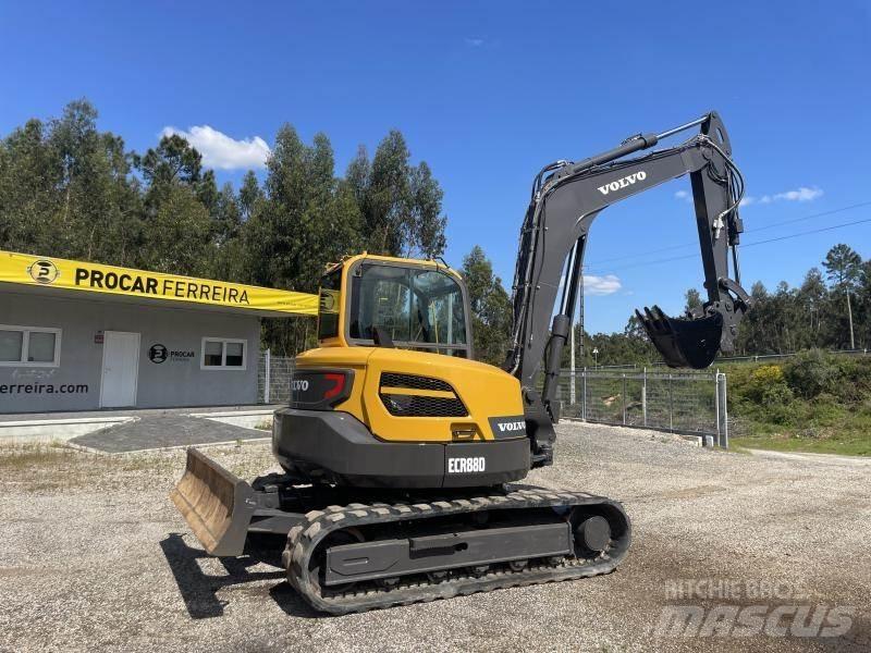 Volvo ECR88 حفارات صغيرة أقل من 7 طن (حفارات صغيرة)