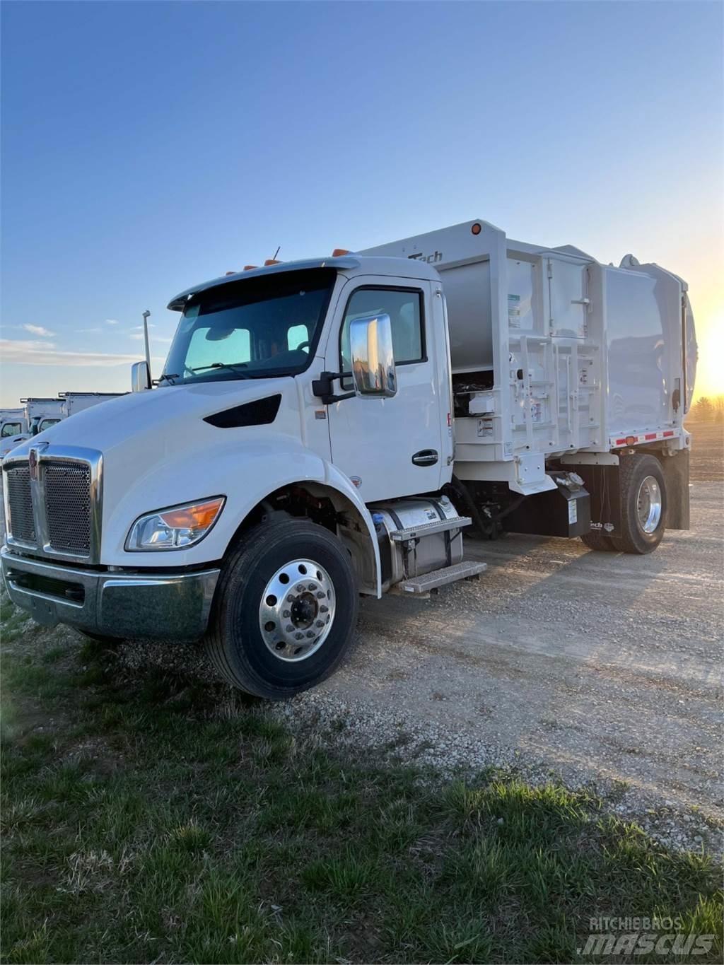 Kenworth T280 شاحنات المخلفات