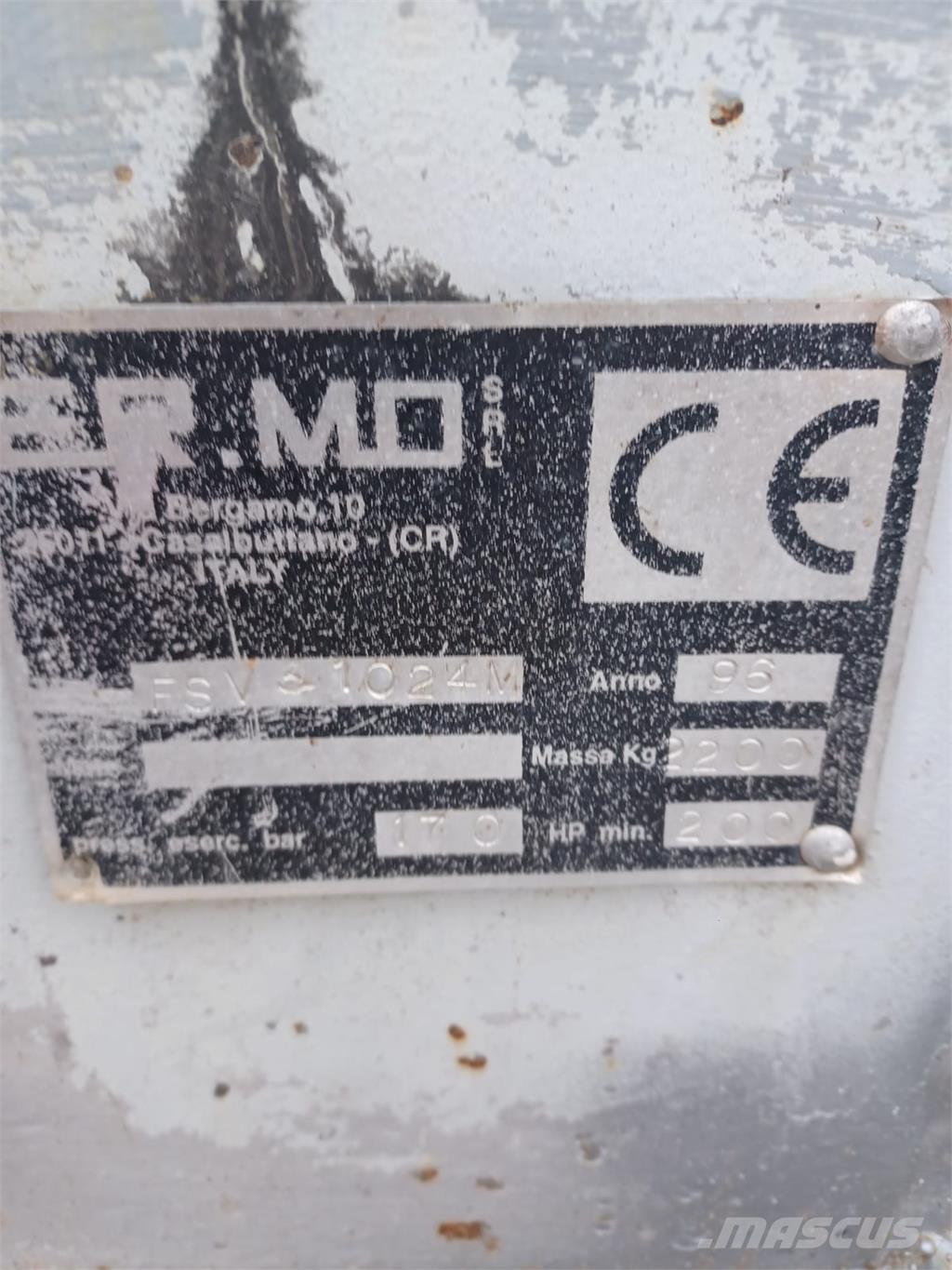Ermo FSV 3 102 4M ماكينات زراعية أخرى