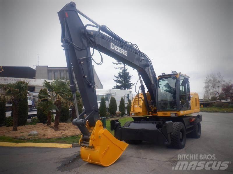John Deere 190D W حفارات زحافة