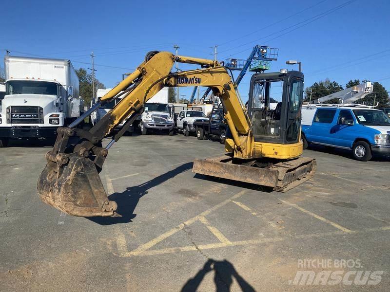 Komatsu PC55MR2 حفارات زحافة