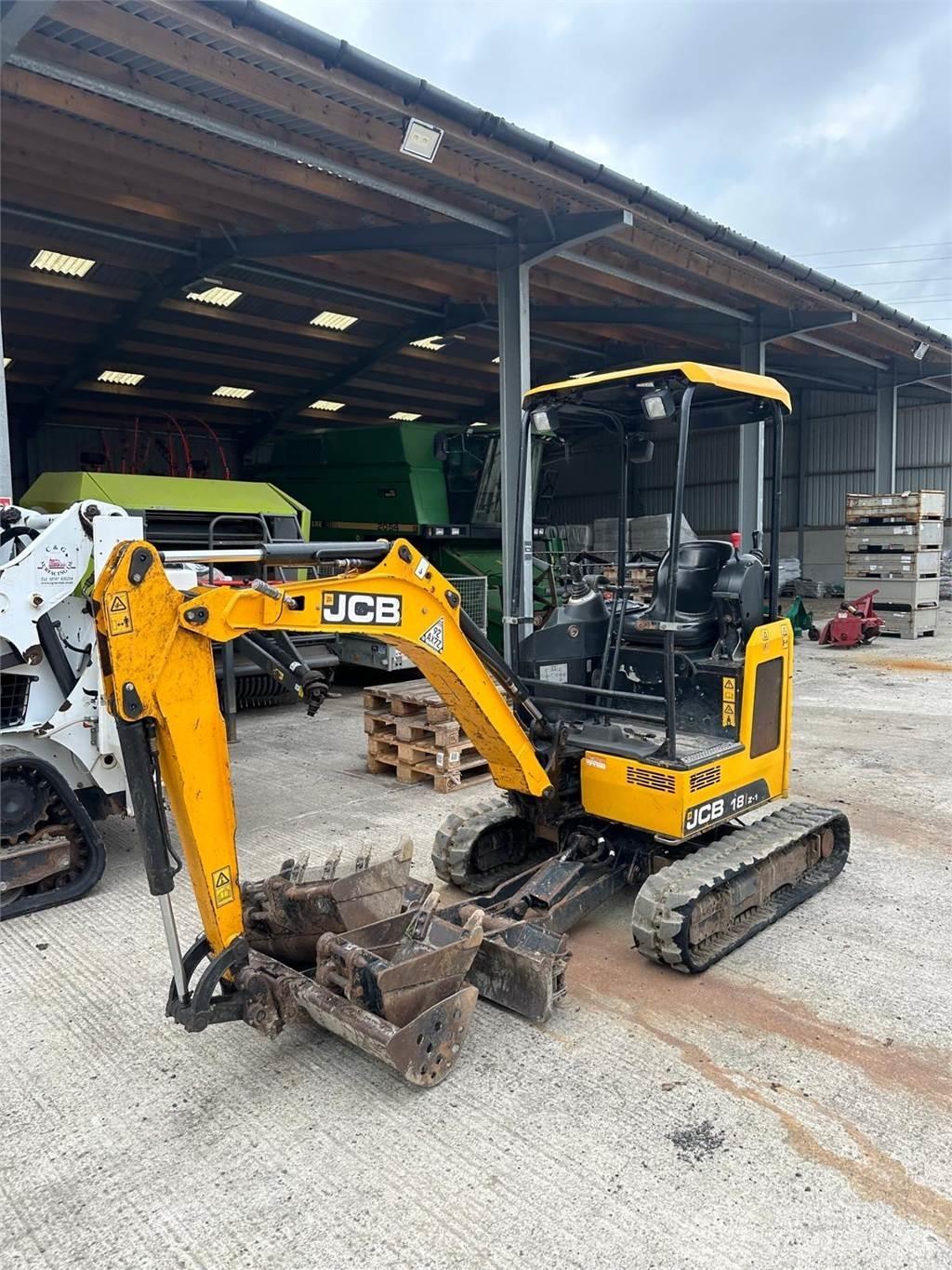JCB 18-Z1 حفارات زحافة