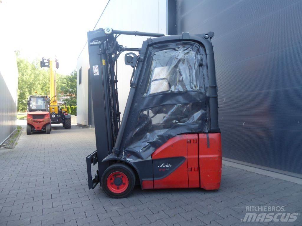 Linde E12-02 شاحنات ذات رافعات شوكية تعمل بالكهرباء