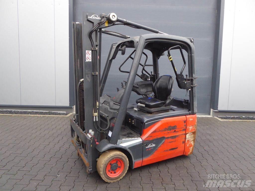 Linde E16-02 شاحنات ذات رافعات شوكية تعمل بالكهرباء
