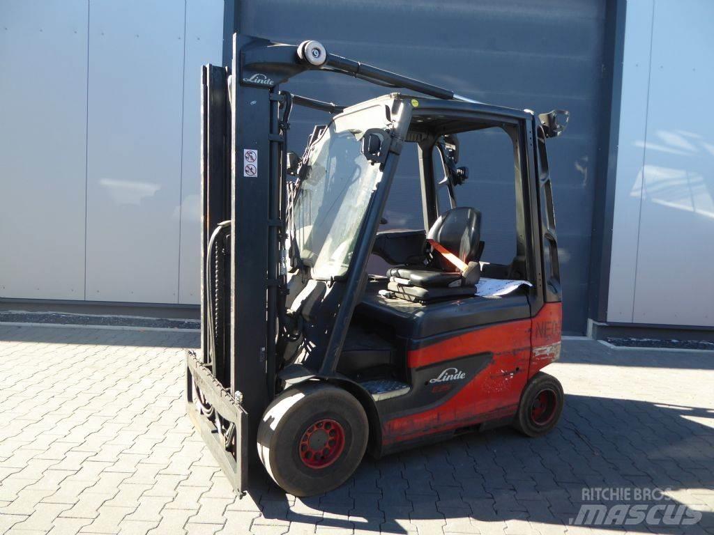 Linde E25-01 شاحنات ذات رافعات شوكية تعمل بالكهرباء
