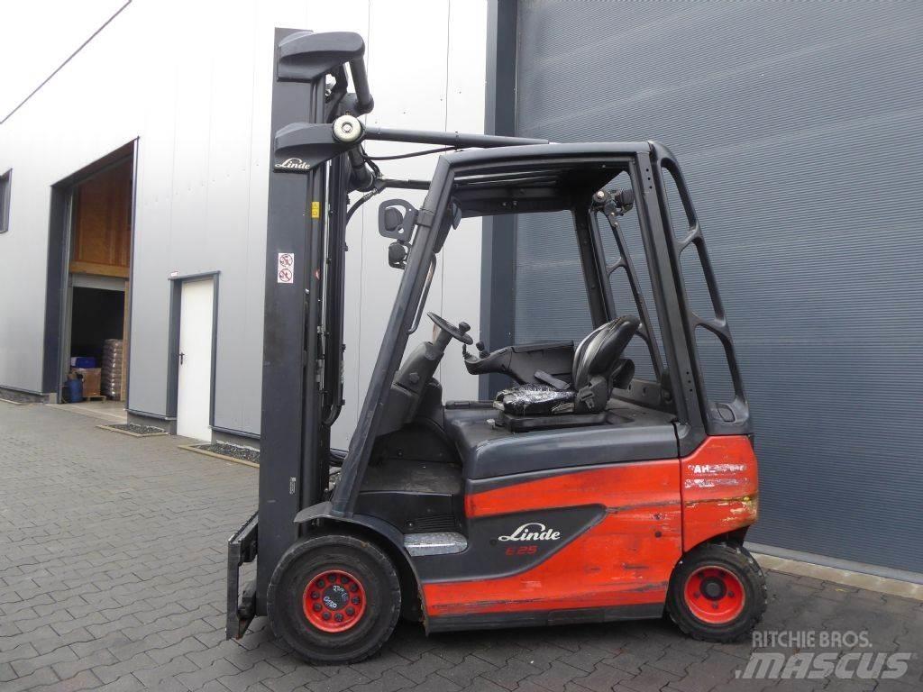 Linde E25-01 شاحنات ذات رافعات شوكية تعمل بالكهرباء