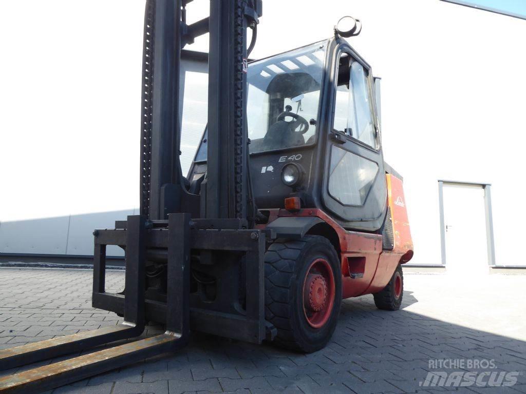 Linde E40P شاحنات ذات رافعات شوكية تعمل بالكهرباء