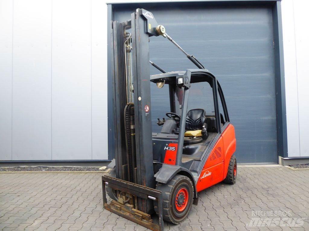 Linde H35T شاحنات LPG